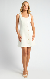 THE EMERY BUTTON FRONT MINI